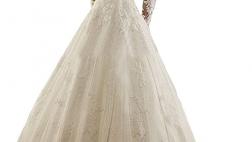 Miglior abito sposa velo lungo