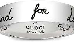 Miglior anello gucci argento fascia