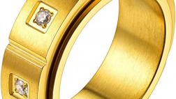 Miglior anello uomo oro fascia