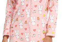 Miglior camicia da notte cotone bottoni