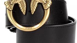 Miglior cintura pinko nera e argento