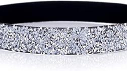 Miglior cintura strass argento