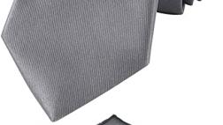 Miglior cravatta grigio perla