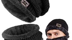 Miglior set sciarpa e cappello uomo