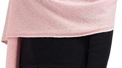 Miglior stola elegante rosa cipria