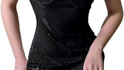Miglior vestito elegante con bretelle