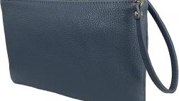 Miglior pochette blu scuro pelle